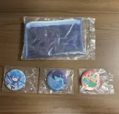 Ado Adoあそーと2 PVCポーチ　キラキラ缶バッジ