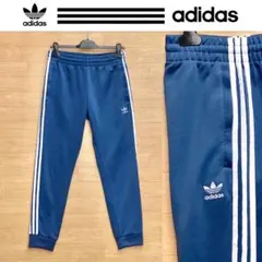 美品 L アディダスオリジナルス SSTトラックパンツ レッド ジャージパンツのサムネイル