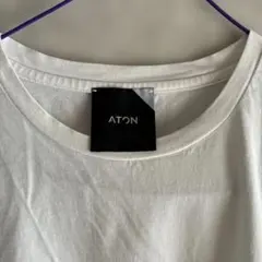 ATON ポケットTシャツ ホワイトのサムネイル