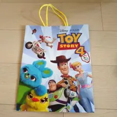 ディズニー　ピクサー　トイストーリー　トイストーリー4　ショッパー　紙袋