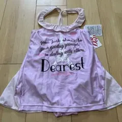 新品タグ付　120㎝　女の子　ワンピース水着　スイムウェア