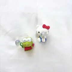 サンリオキャラクターズ きらっととんでいけ しゃぼん玉 2点セット