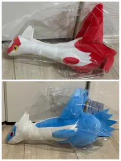 新品未開封　ラティアス　ラティオス　もふぐっと　ぬいぐるみ　セット　ポケモン