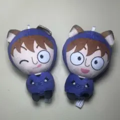 忍たま乱太郎　ナムコ限定 まるっとちんまりぬいぐるみ 双忍　鉢屋三郎 不破雷蔵