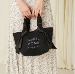 【新品】スナイデル オーガニックキャンバストート - SMALL - ブラック