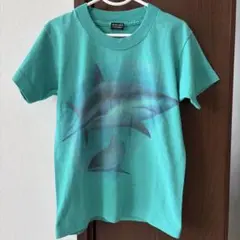 キッズ　ヴィンテージ　サメTシャツ