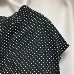 ハナエモリ ドゥ】✨洗えるシアサッカーブラウス ドット柄 グリーン 40 