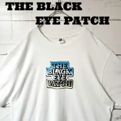 ブラックアイパッチ Tシャツ ホワイト フロントロゴ プリントロゴ ゆるだぼ