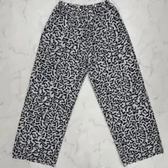 90s バクテリアカモ　パンツ　イージーパンツ　極太ストレート　韓国軍　カモフラ