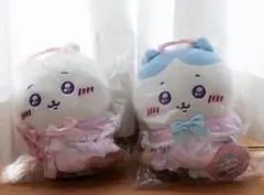 ちいかわてんし＆あくまぬいぐるみS　てんしなハチワレ1個　てんしなちいかわ1個