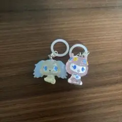 ガチャガチャジュエルペット めじるしアクセサリー エンジェラ サフィー2個セット