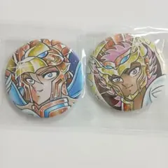 聖闘士星矢 海皇再起 ゲーマーズ 特典 缶バッジ バイアン イオ - メルカリ