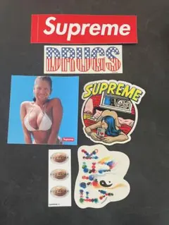 Supreme ステッカー6枚