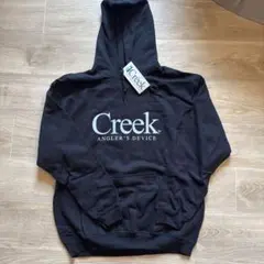 Creek ANGLER'S DEVICE フード付きパーカー 黒