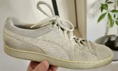 ダイアモンドサプライ × プーマ スエード オフホワイト 26cm PUMA