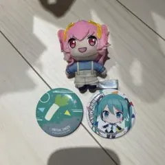 プロセカ　マスコット、バッジセット