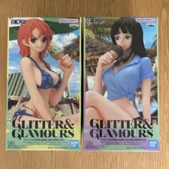 ワンピース GLITTER & GLAMOURS フィギュアセット ワンピース GLITTER&GLAMOURS フィギュア 2種セット - メルカリ