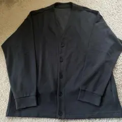 無印良品　二重編みスウェットカーディガン　XXL