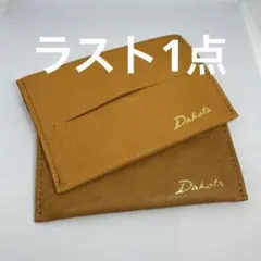 ダコタ　ノベルティ　2つセット　ティッシュケース　革のサムネイル