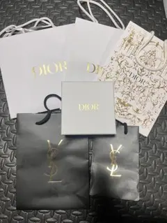 Dior・YSL・ショップ袋セット