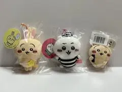 ちいかわ　マスコット　３種セット タグ付き　未使用品　うさぎ　囚人　もちっとぷち