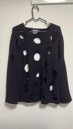BLACK COMME des GARÇONS 穴あきセーターのサムネイル