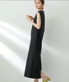 ノースリーブワンピース バックオープンIラインワンピース アーバンリサーチ