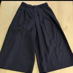 UNIQLO　ガウチョパンツ（ネイビー　Sサイズ）