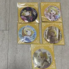 はぴこれ 鏡音リン　缶バッジ5点セット