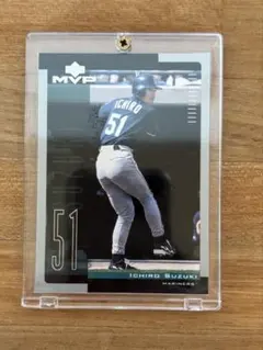イチロー 2001ルーキーカード MVP シルバーフォイル　銀箔仕様　ケース付き