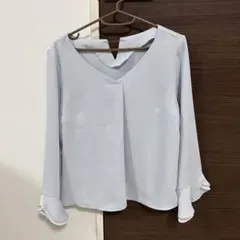 美品！プロポーションボディドレッシング　長袖ブラウス