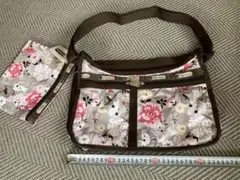 LeSportsac フラワー柄 ショルダーバッグ
