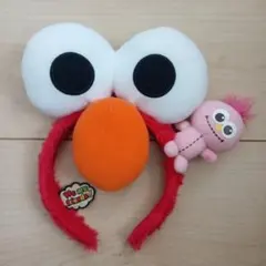 エルモ カチューシャ モッピー付き