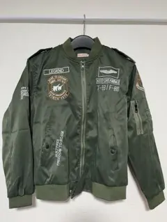 オリーブグリーン フライトジャケット
