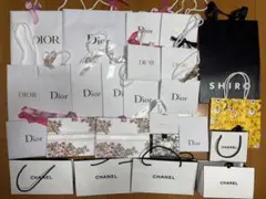 Dior ショッパー セット CHANEL ロクシタン shiro ブランド