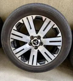 デリカD5 純正 225/55R18 ホイールセット④セット売り単品購入不可