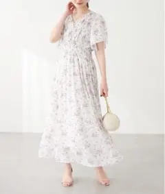 奏様専用＊natural couture フレアスリーブお上品ワンピース