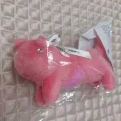 未使用TSUMORI CHISATO ぬいぐるみキーホルダー ピンク 　非売品