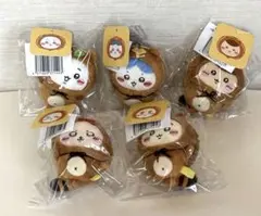 ちいかわ　たぬきだもんくじ　ちいかわ　ハチワレ　くりまんじゅう　ラッコ　シーサー