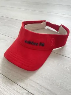 adidas サンバイザー　レディース