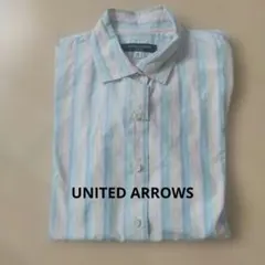 UNITED ARROWS マルチストライプ 長袖シャツのサムネイル