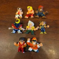 ストリートファイターゼロ　ミニフィギュア　8体セット