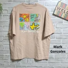 マークゴンザレス 半袖tシャツ バックプリント カットソー 大人可愛い コットンのサムネイル