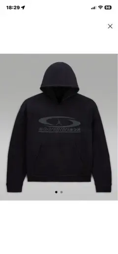 ジョーダン✖️トラヴィススコット　パーカー　sizeＬ