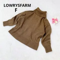 ローリーズファーム タートルネックニット プルオーバー セーター ウール混 長袖