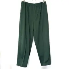 BLAIR ダークグリーン ワイドパンツ 【20W】