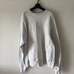 Champion リバースウィーブ スウェット グレー