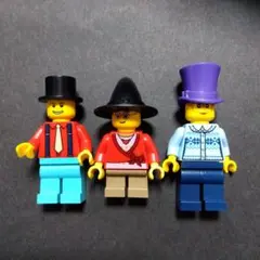 レゴブロック　ミニフィグ　キャラ ３人　セット