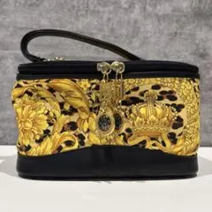 GIANNI VERSACE ジャンニヴェルサーチェ 太陽神 ハンドバッグ 総柄