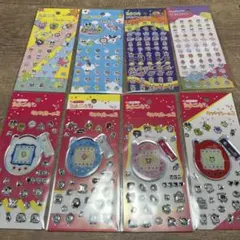 たまごっち　セリア　プチプチシール　キラキラシール　８枚セット